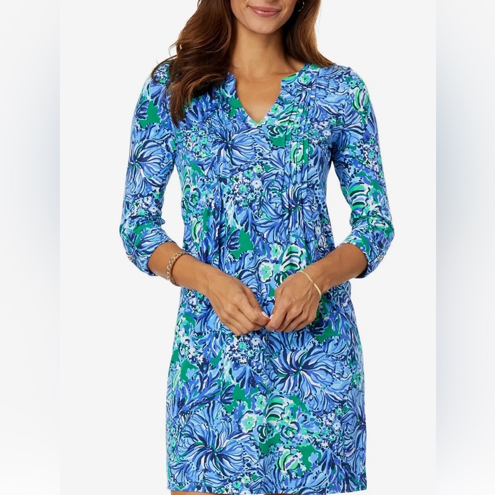 NWT Lilly Pulitzer Fairfax 3/4 Sleeve Dress